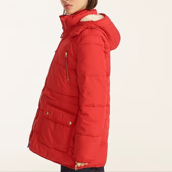 J Crew Puffer Jacket - Picture 4 of 6